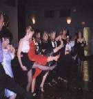Kick line to "New York, New York"