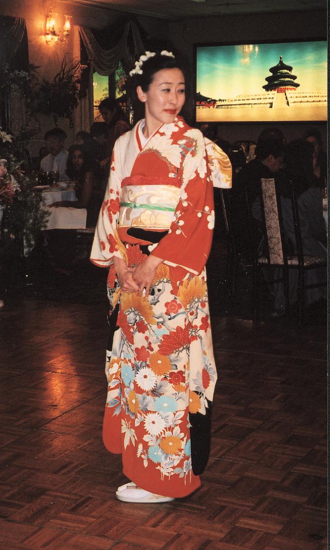 Beautiful Japanese kimono